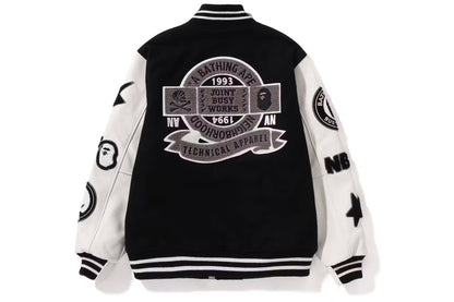 BAPE x Neighborhood Varsity Jacket