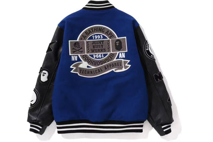 BAPE x Neighborhood Varsity Jacket
