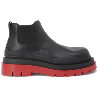 Bottega Veneta Tire Ankle Chelsea Boot
