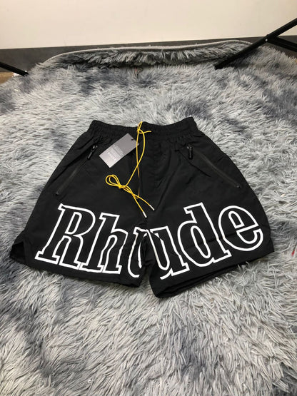 Rhude Basketball Logo Swim Short