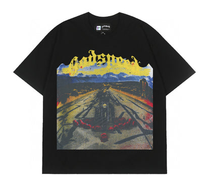 Godspeed Skeleton motorcycle rider