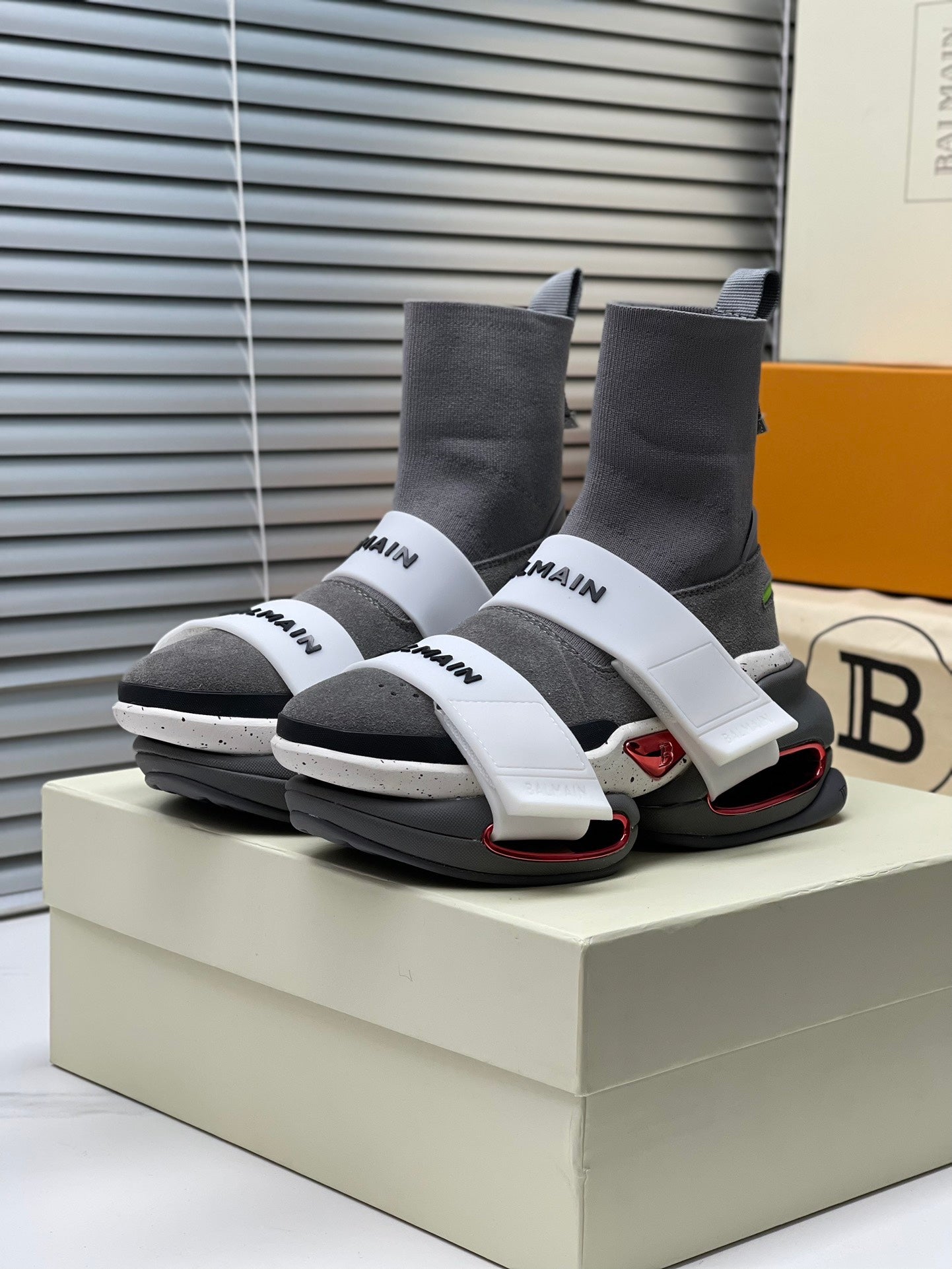 Balmain B-Bold High-Top