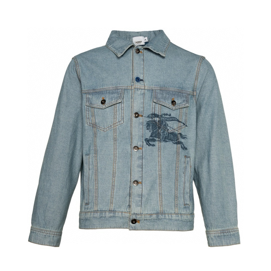 Burberry Denim Jacket set