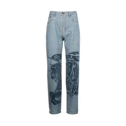 Burberry Logo Jeans 'Denim Blue'