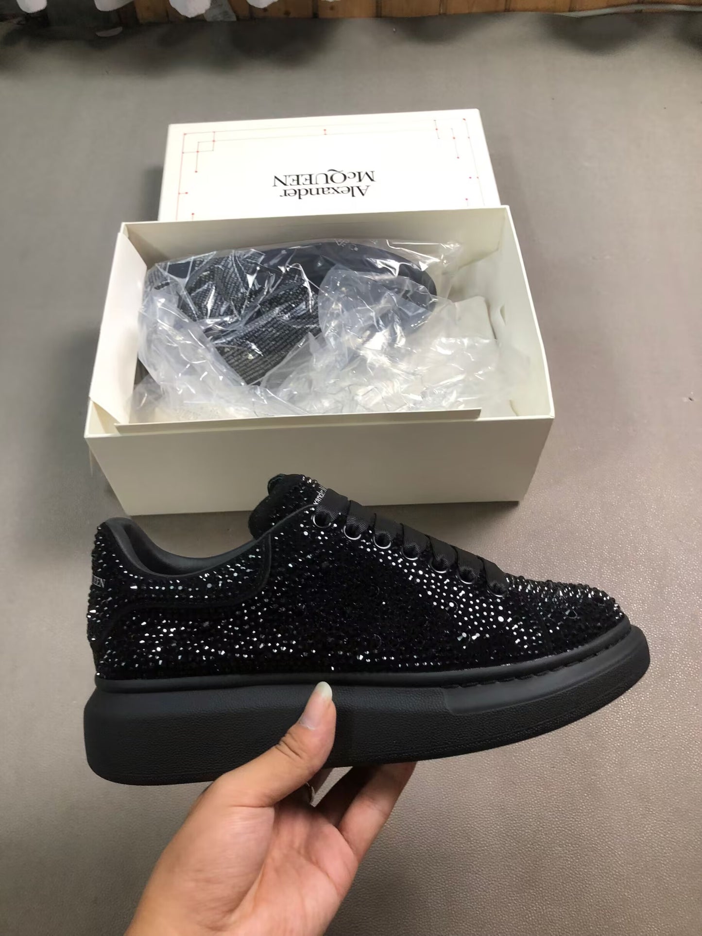 Alexander McQueen Crystal Embellished