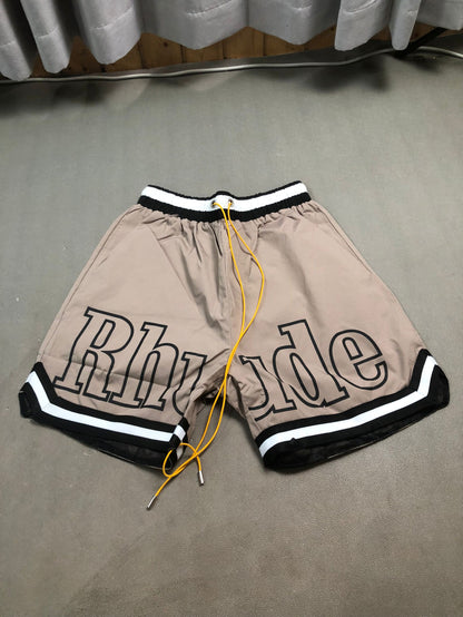 Rhude Basketball Logo Swim Short